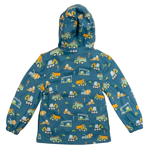 Image of Stephen Joseph, Boy Raincoat Waterproof Jacket Cotton Lined Hooded Outerwear for School Travel Sizes 2T-7 /8