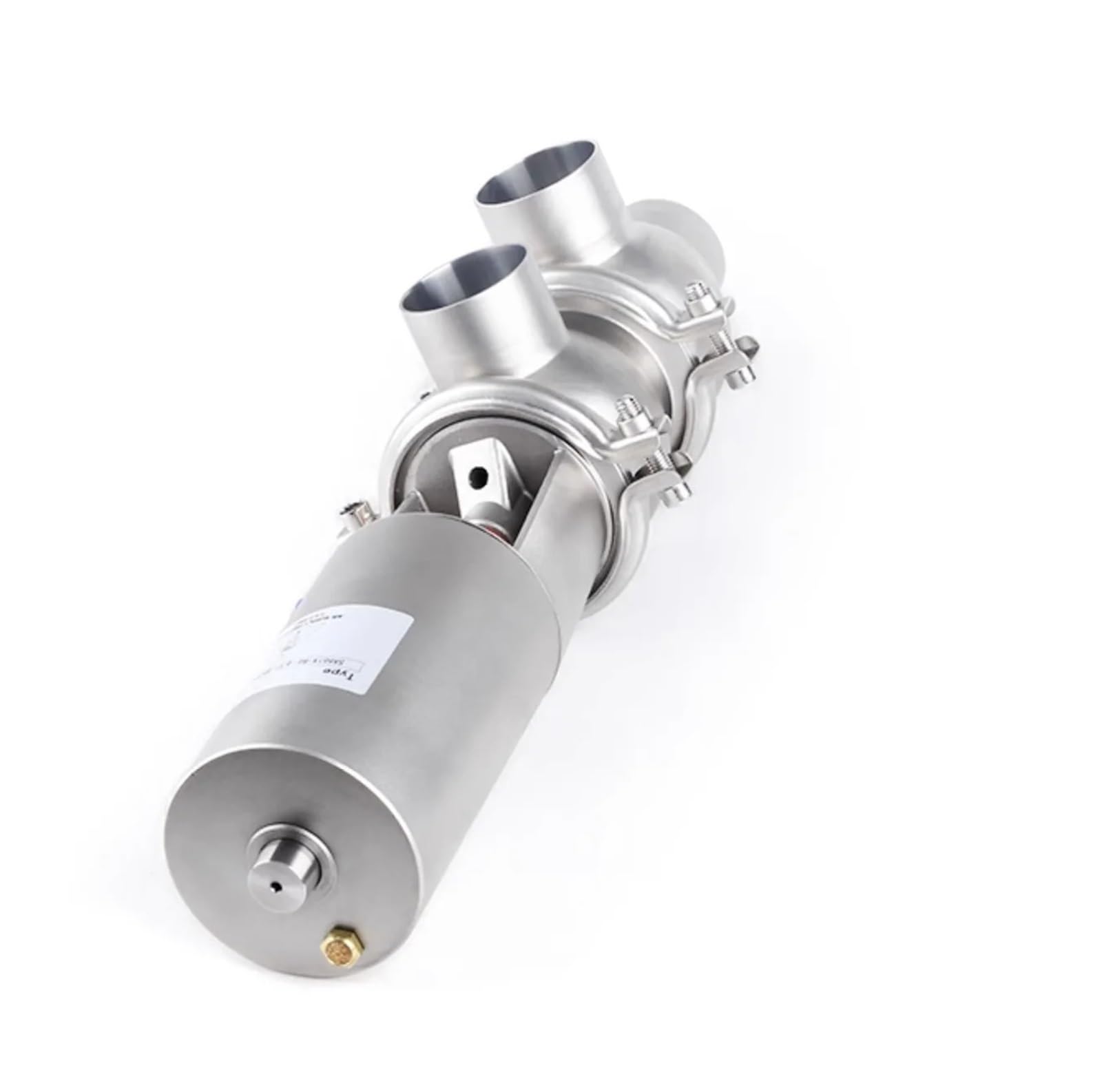 LEOTNNDQ 1pcs 1.5" 2" Tri Clamp & Welding OD25 32 38 51Pneumatic Directional Control Valve Stainless Steel 304 Sanitary(OD32mm TC50.5)