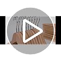 Image of STAR WORK Multi Functional Solid Wooden Natural Finish Suit Coat Hangers with 2 Shoulder Notches 360 Degree Swivel Hook (30)