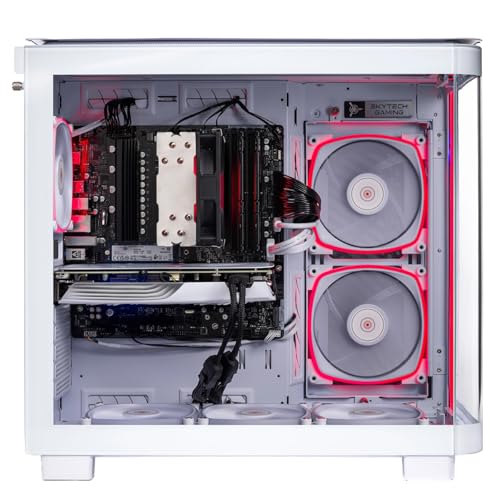 Image of Skytech Gaming King 95 Gaming PC, AMD Ryzen 7 7700 3.8GHz, NVIDIA RTX 4070 Super 12GB, 1TB NVMe SSD, 16GB DDR5 RAM 6000, 750W Gold PSU, Wi-Fi, Win 11, Desktop
