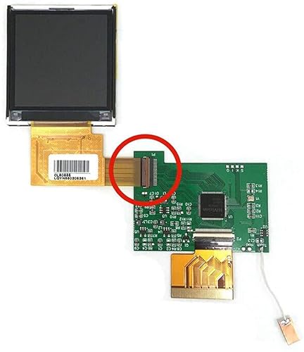 image for Rowzzi LCD Screen for Game Boy Color Console, Replacement Backlight Hi