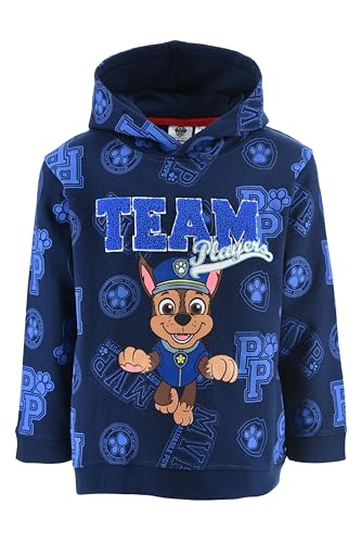 Sweat à capuche Paw Patrol garçon coton doux fini les pulls qui grattent