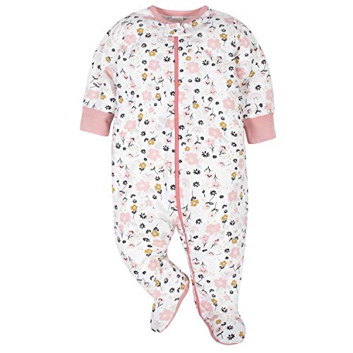Image of Gerber Baby Boys' 4 Pack Sleep 'N Play Footie