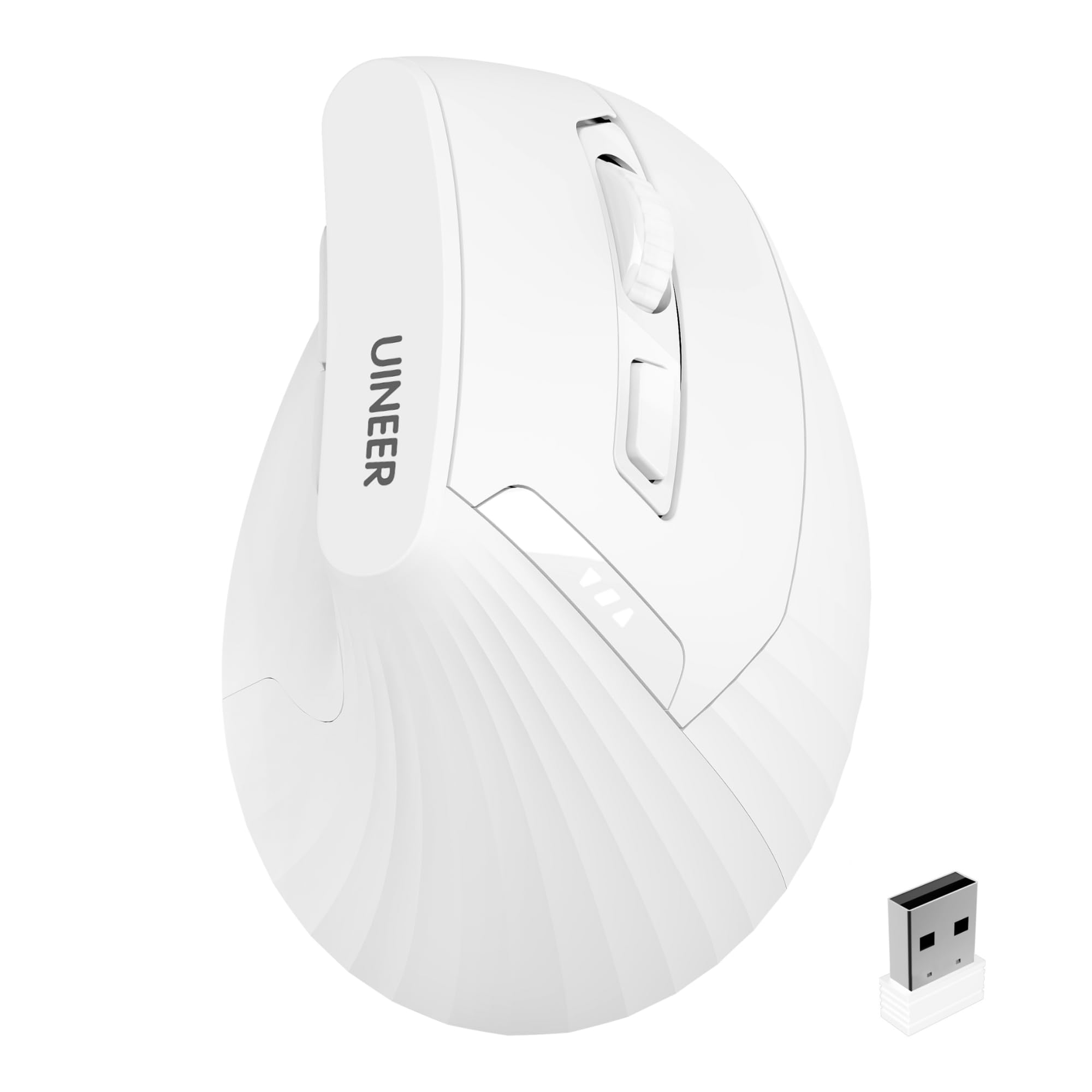 Amazon | マウス 無線 - 2.4GHz 無線接続 縦型 充電式・エルゴノミクス
