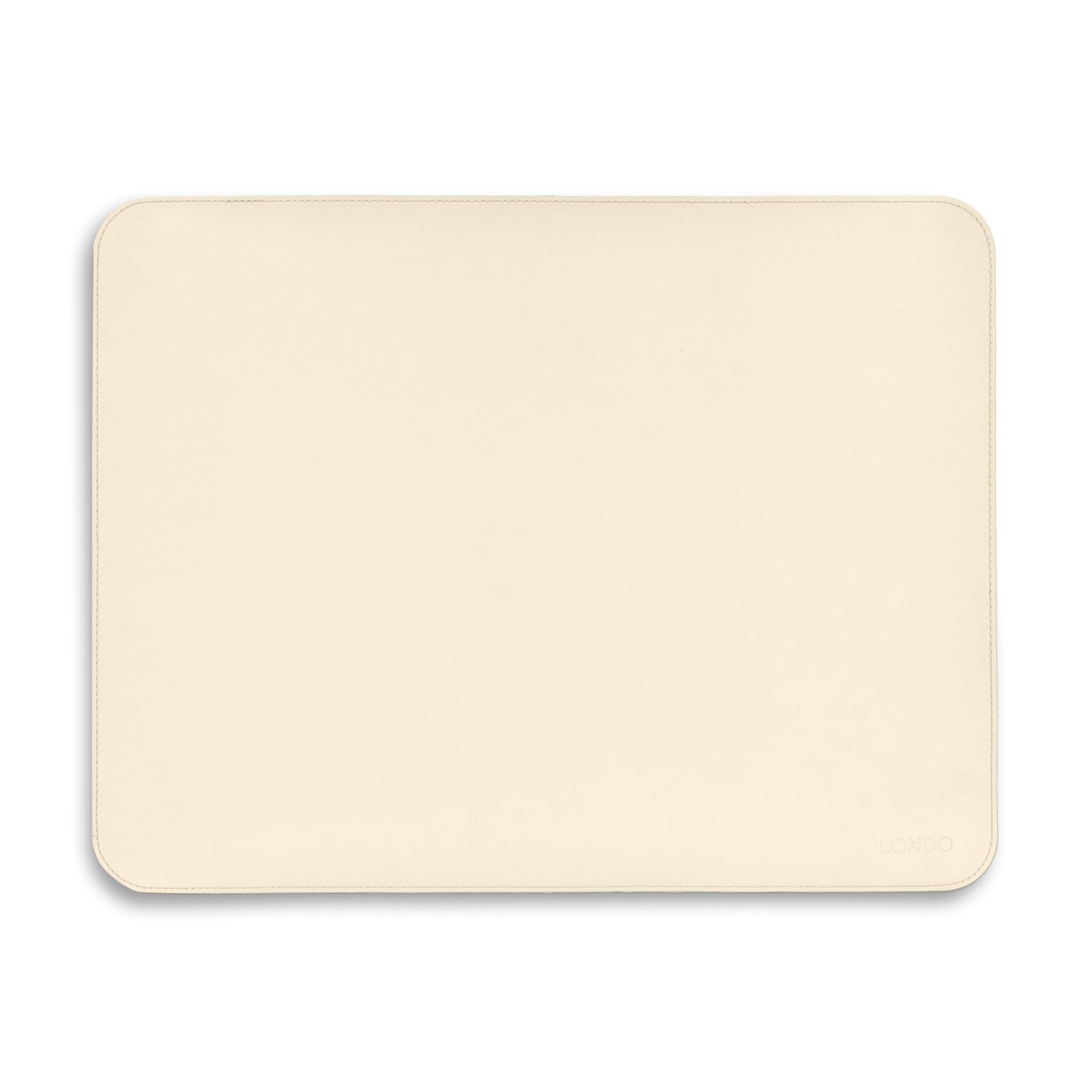 LONDO PU Leather Mouse Pad – Desk Mat for Keyboard and Mouse, Large Leather Office Desk Pad, 13.18"x17.32"
