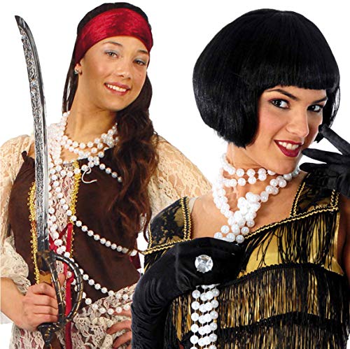 COLLANA DI PERLEAccessorio,Bigiotteria,Travestimento,Halloween,Carnevale,cosplay