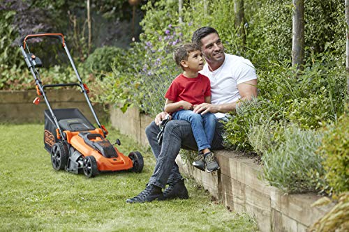 Black & Decker CLMA4825L2-QW Accugrasmaaier, 48 cm, 7 hoogtes, verstelbaar van 38 tot 100 mm, 2 accu's, 36 V, oranje, 48 cm - Afbeelding 6