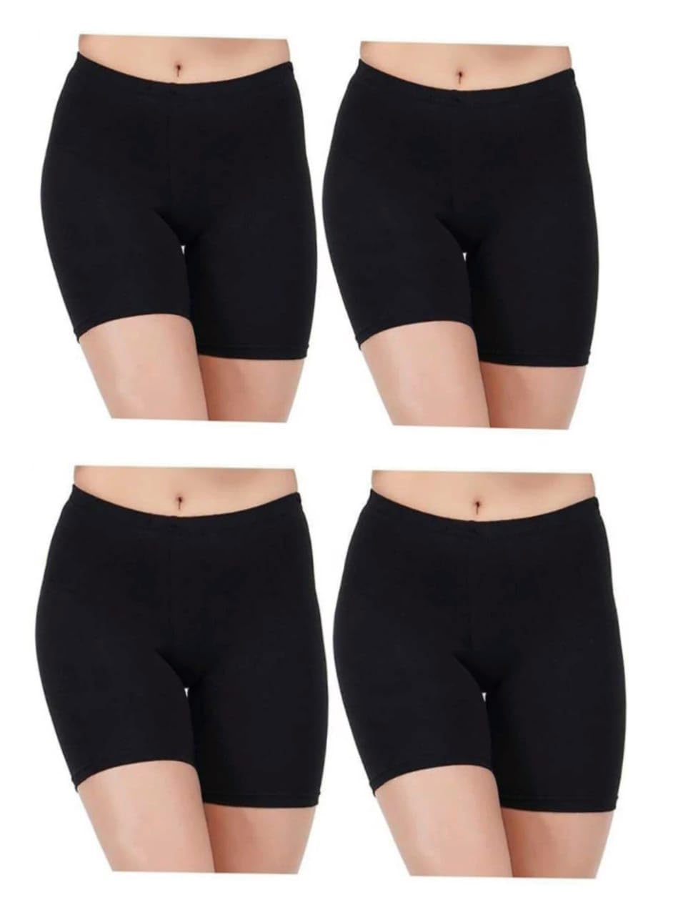 Women's Athletic Shorts - Breathable, Comfortable & Stylish Black-picture-22