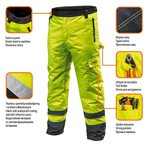 NEO TOOLS - Pantaloni di sicurezza termici ad alta...