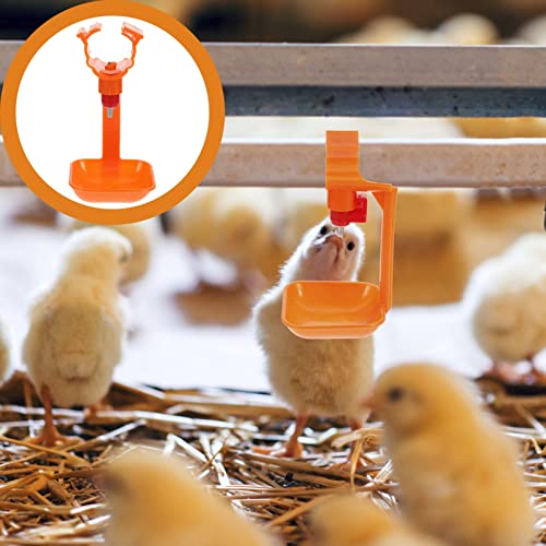 Alimentador de Aves de Avicultura de Mamilos de Frango: 10 Pcs Água Mamilos Automáticos Bebedores pa