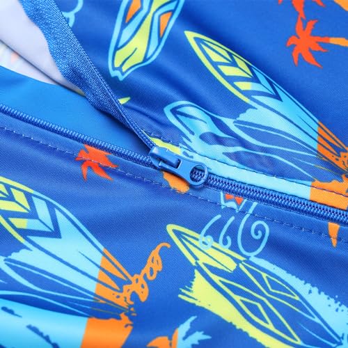 Image of XFGIRLS Baby Boys Swimsuit Toddler Sunsuit UPF 50+ Sun Protection One Piece Beach