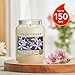 Yankee Candle Scented Candle | Midnight Jasmine Large Jar Candle | Long Burning Candles: up to 150 Hours | Gifts for Women Yankee Candle Scented Candle | Midnight Jasmine Large Jar Candle | Long Burning Candles: up to 150 Hours | Gifts for Women