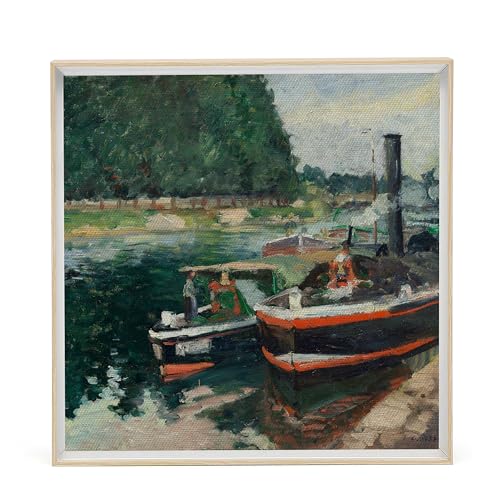 Image of CANFRAVAS Canvas Frame 16x20, DIY Metal Floating Frame, Canvas Floater Frames for 0.6 inch-0.9 inch Deep Print Painting (Natural,16 inchx20 inch)