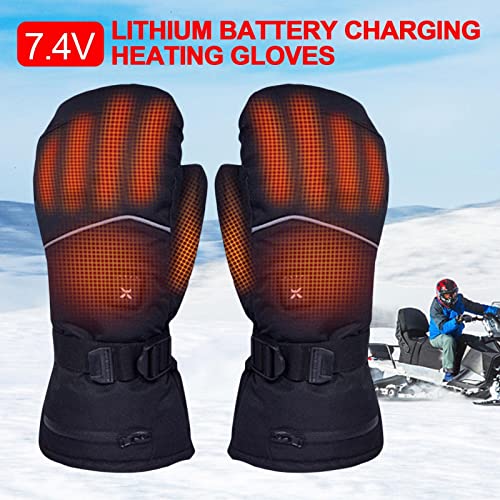 Gants chauffants électriques CHEWYNP tactiles avec 3 niveaux de température