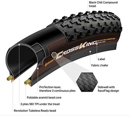 Continental Cross King 2.2 Performance Drahtreifen // 55-584 (27,5x2,2')