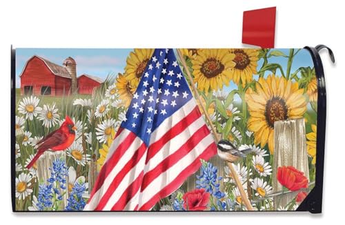 Briarwood Lane America The Beautiful Summer Mailbox Cover