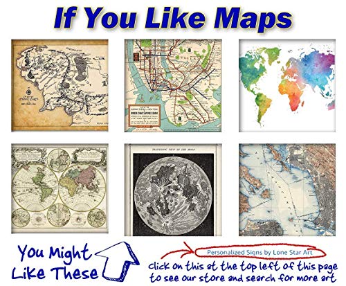 New York City Map Art From 1844 - Old City Street Nyc Map, Antique Wall Hanging Home And Office Decor, Classic Gift For Old Map Collectors, 11X14 Unframed Patent Print Poster #TOP7