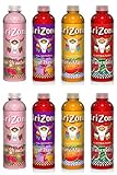 AriZona Juice Variety Pack 4 Flavors, Natural Flavors 20 Fl Oz Bottles (Pack of 8)