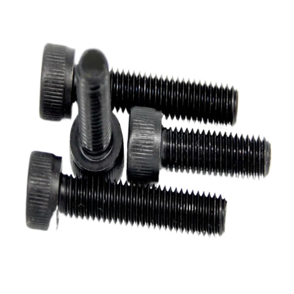 Śruby i wkręty, Śruby z łbem walcowym gniazdem sześciokątnym Stal nierdzewna Czarna stal węglowa M3x4-70mm(30mm 100pcs Half Tee)
