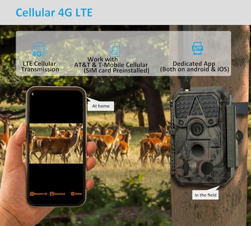 Meidase Cellular Trail Camera S900, 4G Lte Game Camera thumb #1