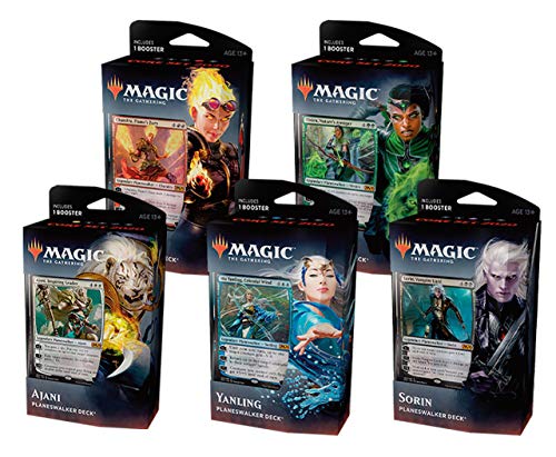 Magic The Gathering - Core Set 2020 Planeswalker Decks - Set of 5