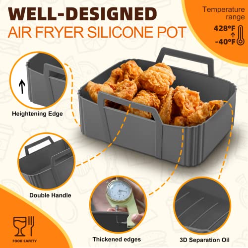 Moules Silicone Air Fryer 2 pièces Ninja