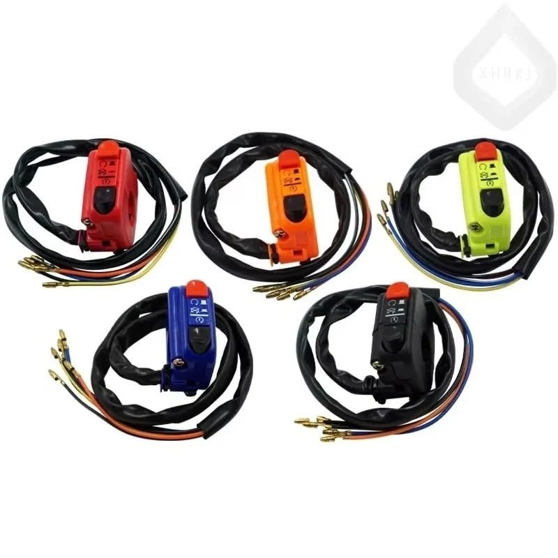 Interruptor de manillar para solucionar fallos de arranque y activar doble flash en moto 3