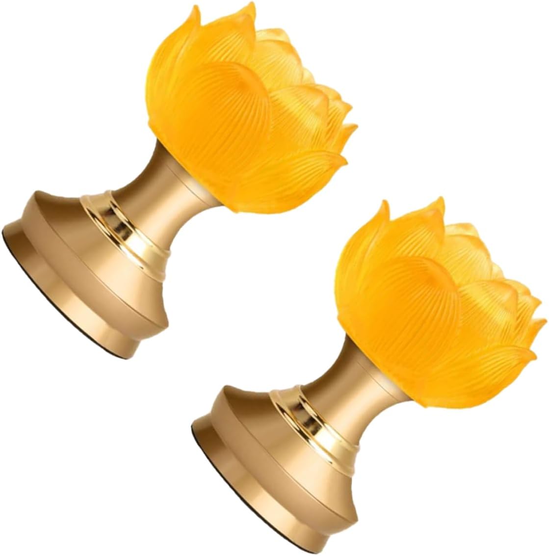 Gadpiparty Buddha Hall Lamp Lotus Design Home and Temple Ornament Light Ornament for Decorative Lighting