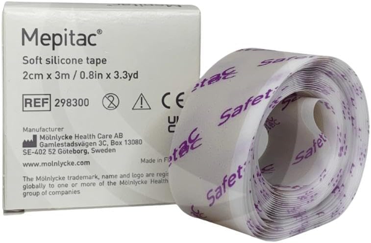 Mepitac 2 x 300 cm or (2cm x 3 m) Roll Non-Sterile by Mlnlycke Health Care GmbH