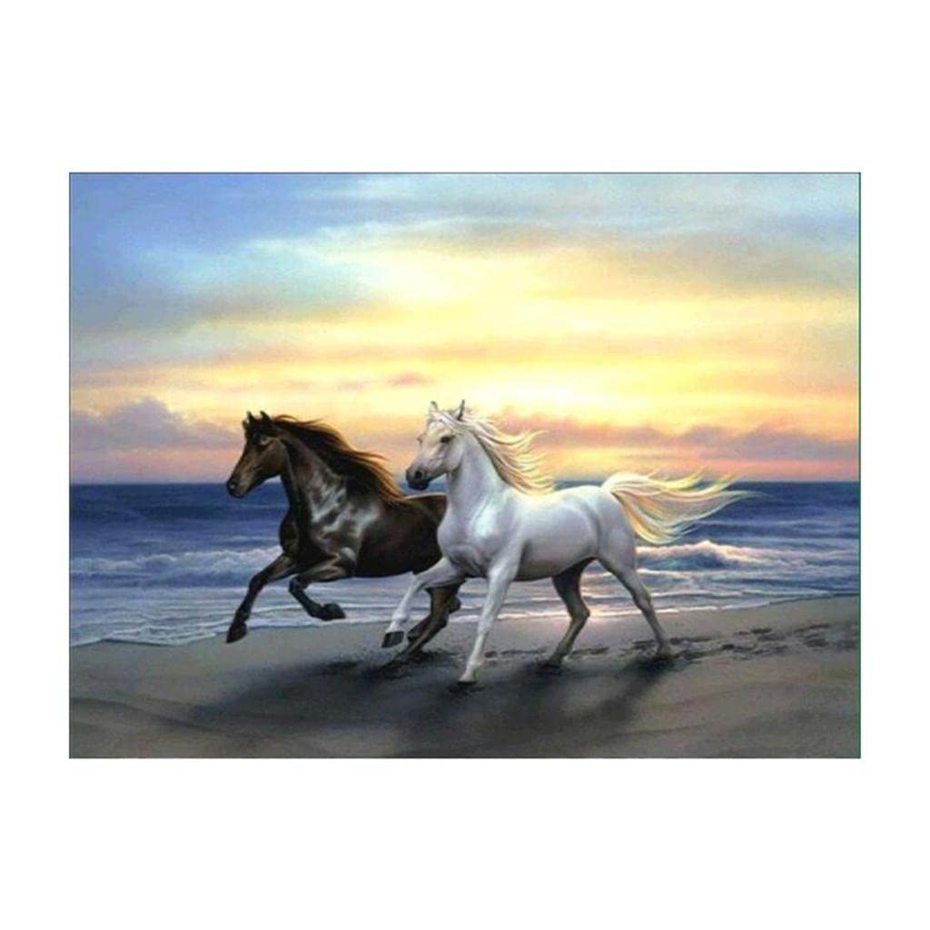 ZOOMELLA DIY 5D Diamond Painting Embroidery Cross Stitch for Home Decor Horses|Crafts |Cross Stitch Kits-image-26
