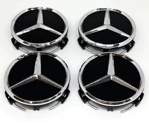 Coprimozzo 4Pz/Set Dimensione OEM Pezzo di Ricambio compatibile con Mercedes-Benz,