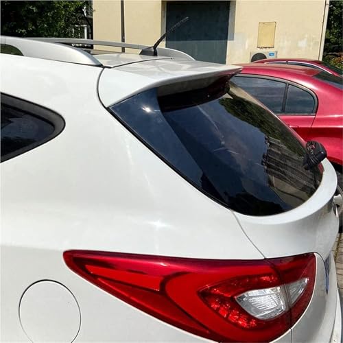 Alerón de coche tipo ala negro brillante ventana trasera Hyundai 4