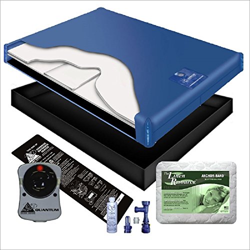 70% WAVELESS WATERBED Mattress/Liner/Heater/PAD/Fill Drain/Conditioner KIT (Queen 60x84 1G5B2)
