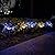 HELESIN Outdoor Solar Garden Lights?105 LED Solar Powered Decorative Stake Landscape Light DIY Flowers Fireworks Stars for Walkway Pathway Backyard Christmas Party Decor 2 Pack?Mulit-Color?