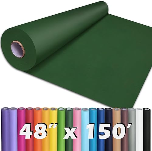 Vista 20 de PerkHomy - Rollo de papel kraft marrón de 17.5 x 1.200 pulgadas (100 pies) para envoltura de regalos, tablón de anuncios, manualidades, ramo
