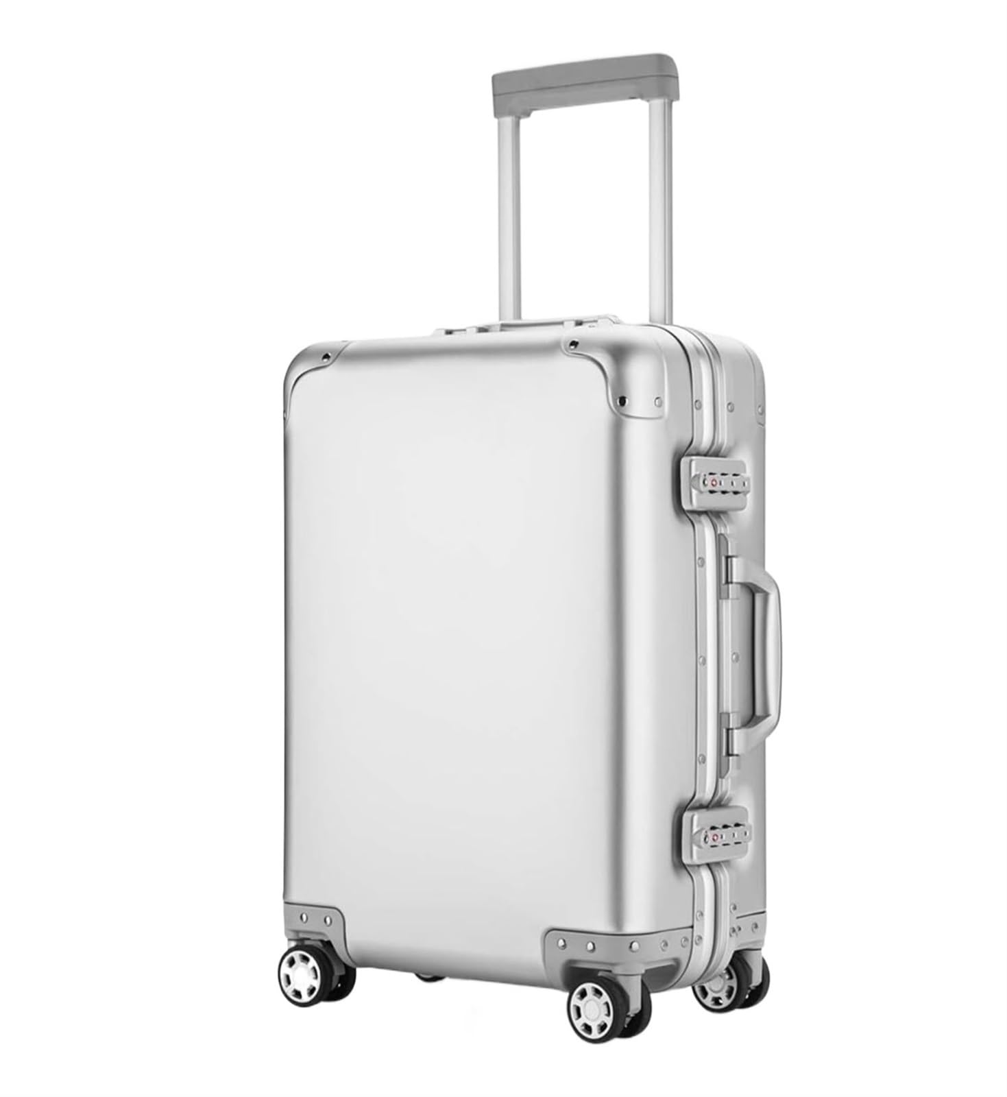 Carry-on Suitcase Luggage Aluminum Alloy Luggage Hard Shell Carry-Ons with Spinner Wheels Lightweight Suitcases Carry-on Suitcases Carry On