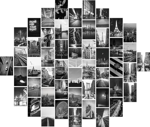 Kit de collage mural lot de 50 images esthétiques pour exprimer votre style