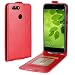 Produktbild Gift_Source Huawei nova 2 Hülle, Huawei nova 2 Flip Hülle, [Rot] PU Leder Brieftasche Schutzhülle Lederhülle Tasche Hülle mit Standfunktion Flip case Handyhülle für Huawei nova 2 (5.0 inch)
