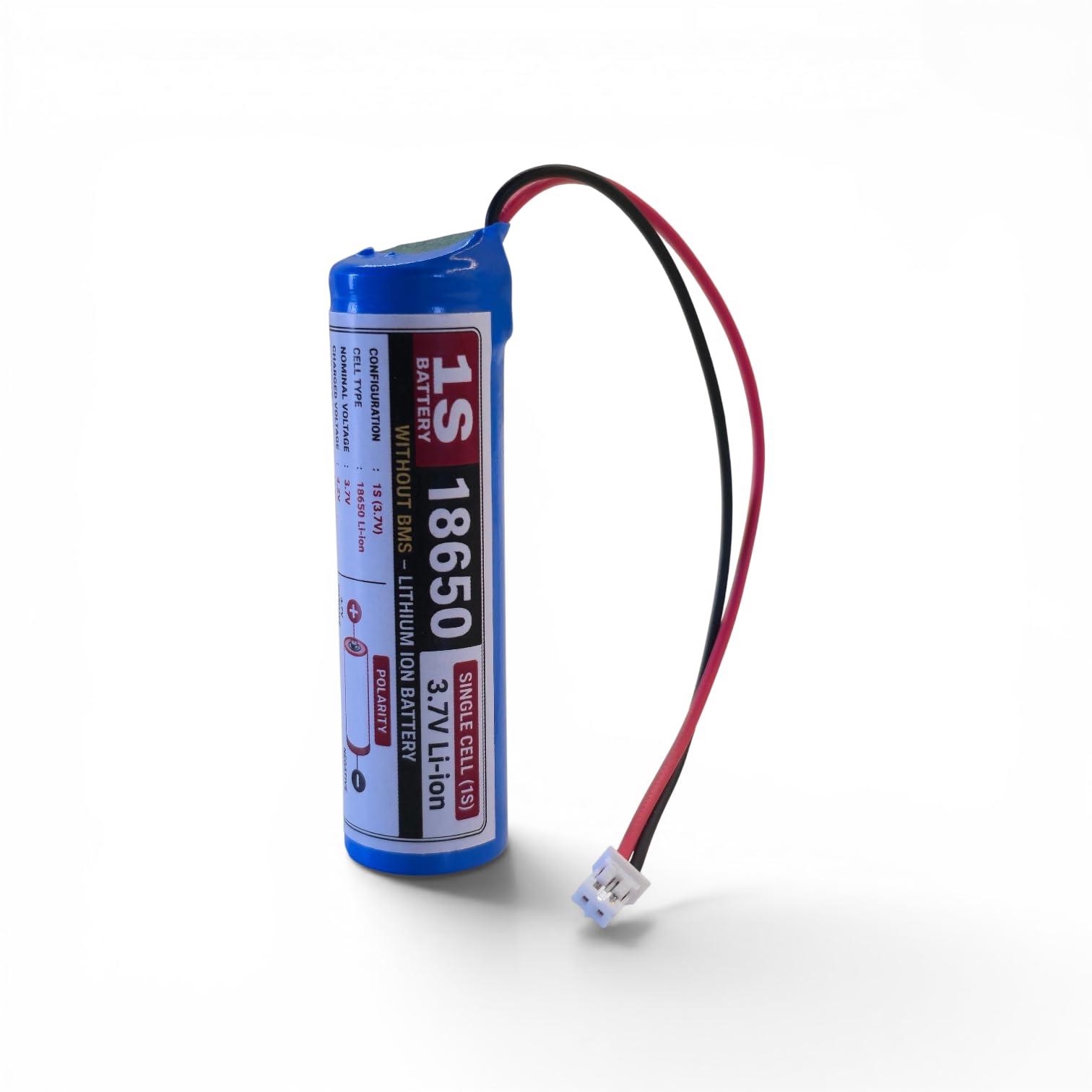 1200mAh Rechargeable Batteries JST XH 2.54 Plug, 3.7V 1S1P Lithium-ion Battery, Without BMS for Remote Control Cars Toy, LED, Bluetooth Speaker, Laptops, Power Bank & Torch, Pack of 1 (2)-image-21