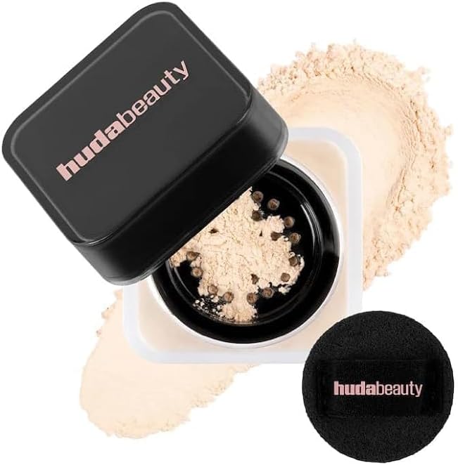 H.U.D.A - Mini E@sy Bake Loose Baking & Setting Powder - Color: Pound Cake - (fair, light, medium, and tan skin tones.)