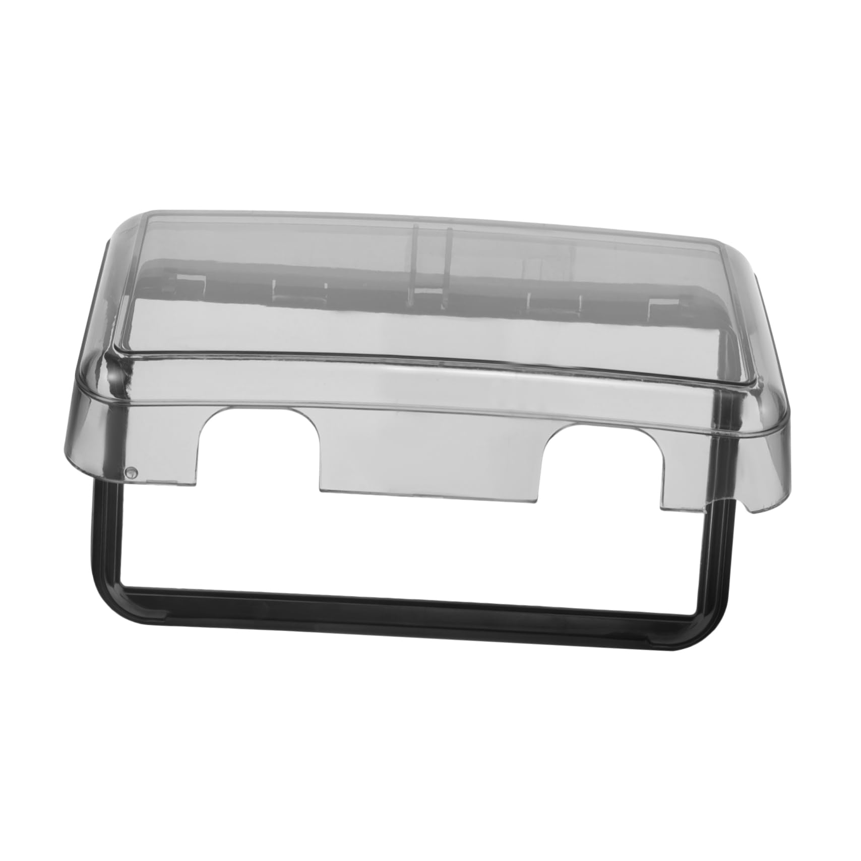 5 Pezzi Coprischermo Adesivo per Elettrica Cover Antispruzzo per Bagno Facile Installazione Resistente e Riutilizzabile Trasparente