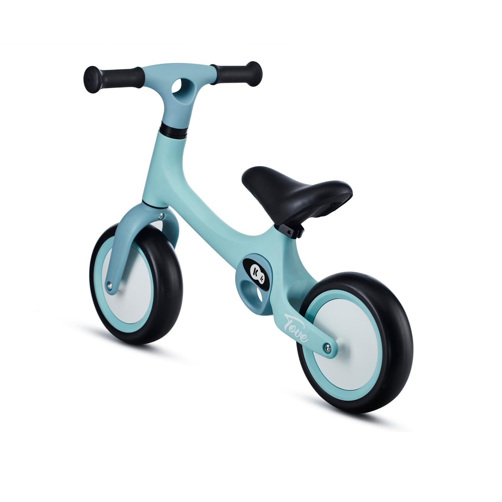 Kinderkraft Tove Bicicleta sin Pedales, Bicicleta Niño 18 Meses, Bicicleta 2 Ruedas, Bicicleta de Equilibrio, Sillín Ajustable, 25 kg, Menta
