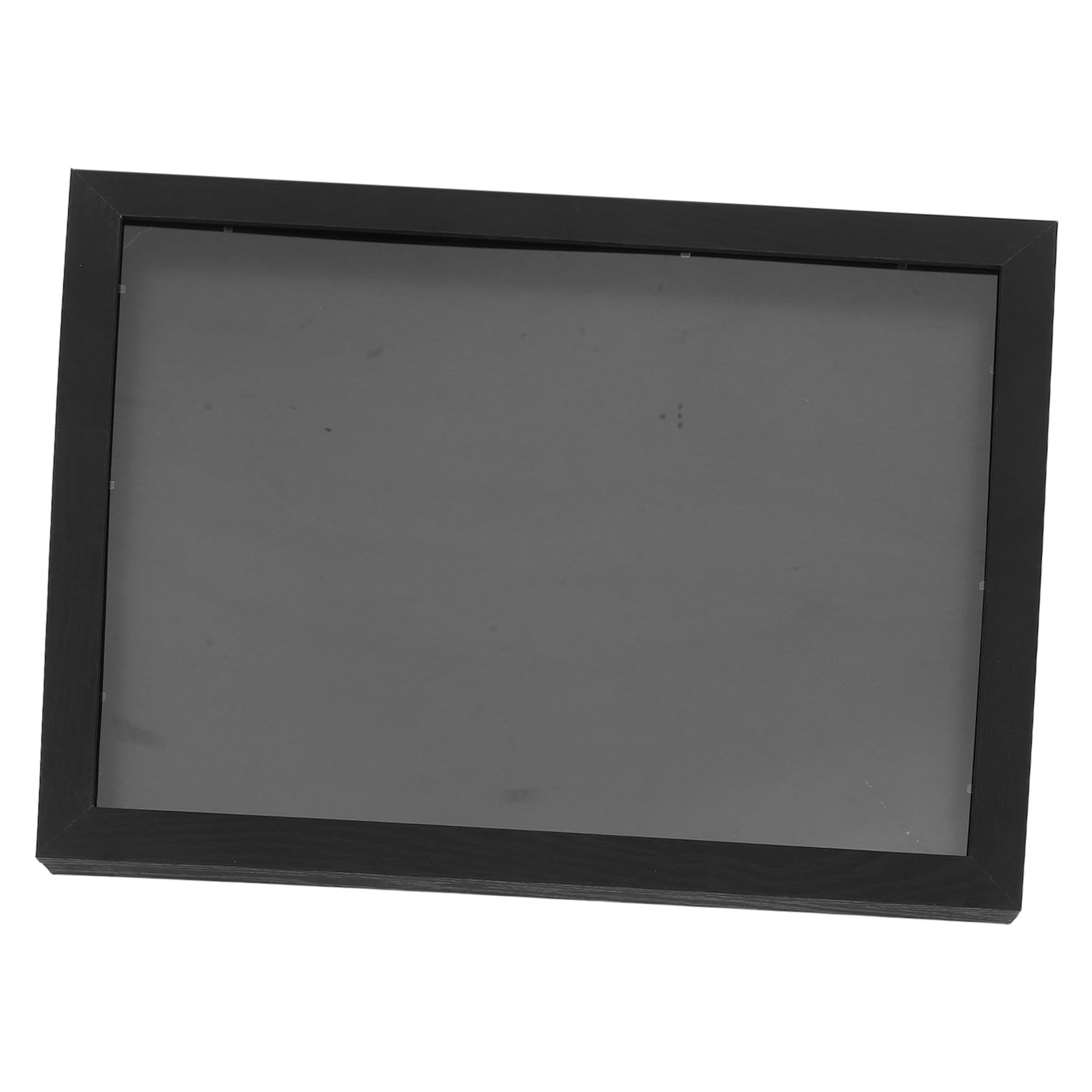 Cabilock Marco de Camiseta de Fútbol Negro 14x18 Pulgadas de Madera