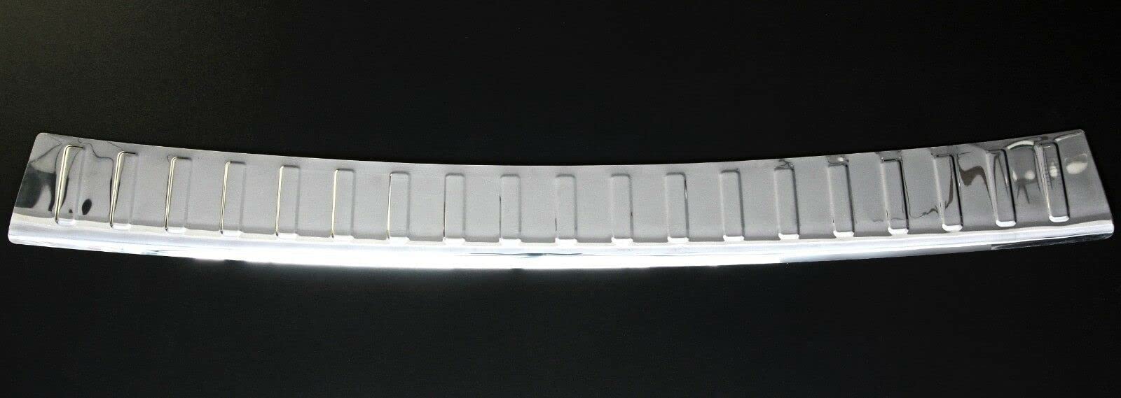 Recambo | Protector de Parachoques trasero | Compatible con Mercedes Clase E S213 Modelo T | a Partir de 2016 | Acero Inoxidable Cromado | Protección borde de carga