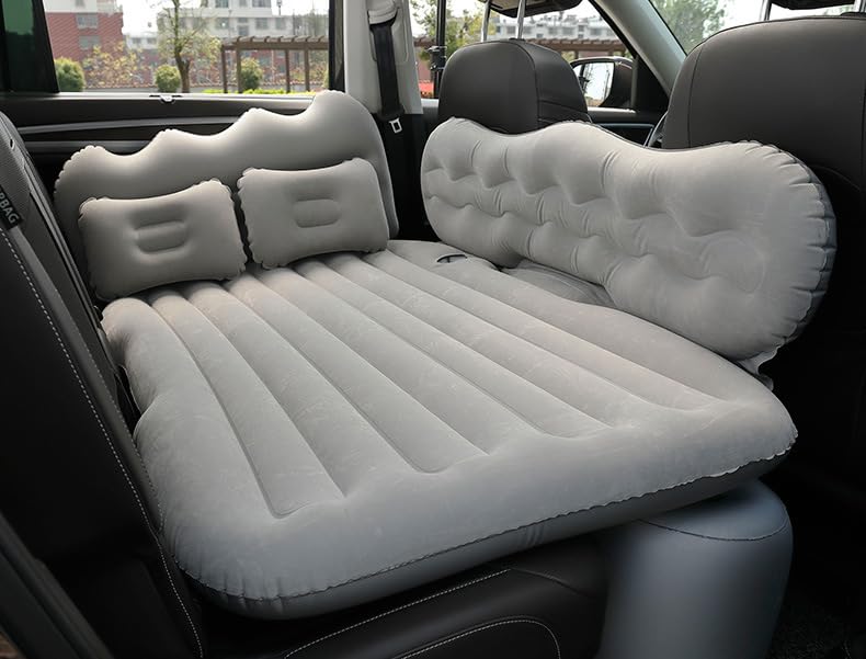 Colchon Hinchable de Coche para Lynk&Co 01 CX11 2017-2018 2019 2020 2021 2022 2023, Colchón Coche Hinchable Asiento Trasero para Descansar Viajes Camping,Gre-y