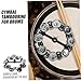 Levemolo -hat Tambourine Double Row Cymbal Accessory for Drum Set Lightweight Portable Jingle Instrument for Enhanced Sound Quality and Impressive