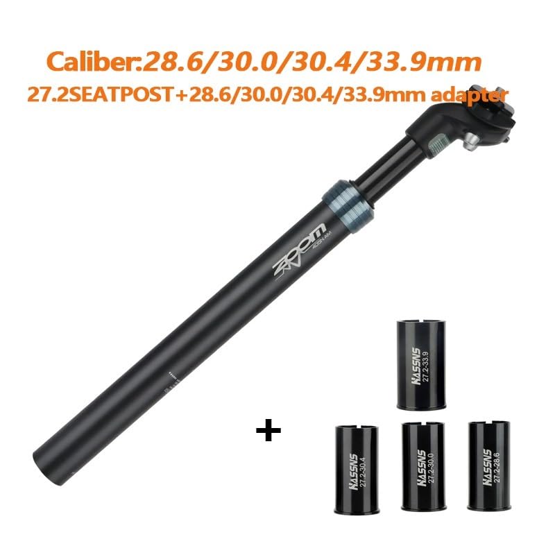 INFINAUTO Tige de selle de vélo 30,4 x 350 mm en alliage d