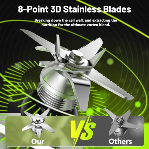 Blenders-for-Kitchen-Professional-1450W-Countertop-Blender-for-Crush-Ice-68Oz-Blender-for-Smoothies-10-Speed-Control-BPA-Free-Container-8-Titanium-Stainless-Steel-Blade-for-Frozen-Fruit-Veggies