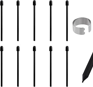 LUTER 10pcs Marker Pen Nibs for Remarkable 2, Soft Fiber Maker Pen Tip Replacement Pen Tips for Stylus Smooth Replacement Pen Nibs Writing Pen Tip with Removal Tool