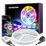 led musikbox 【30M Mexllex LED Strip】Der überlanger LED-Streifen 30 Meterund kann nicht nur über die Fernbedienung, sondern auch über die APP 